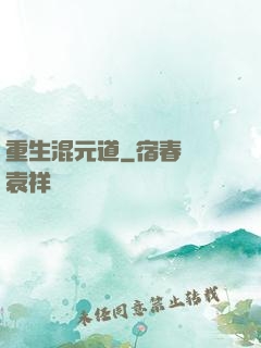 重生混元道